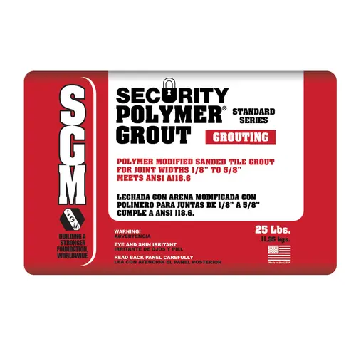 Grout, Dove Gray - 25lb Bag Grout, Dove Gray - 25lb Bag