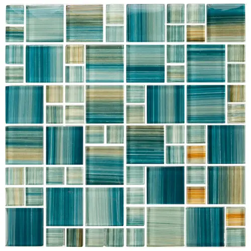 Brush Aquamarine Random Tile Brush Aquamarine Random Tile