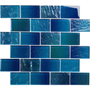 TileXpressions TX-PB2X3 Pacific Blue Sparkle 2 X 3 Tile