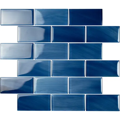 Subway Blue 2 X 4 Tile