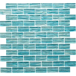 TileXpressions TX-TAQ1X2 Tsunami Aquamarine 1 X 2 Tile