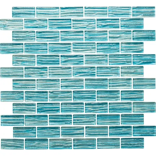 Tsunami Aquamarine 1 X 2 Tile