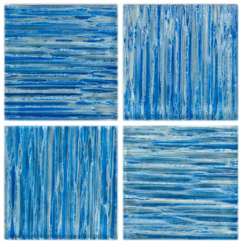 Tsunami Blue 3 X 3 Tile