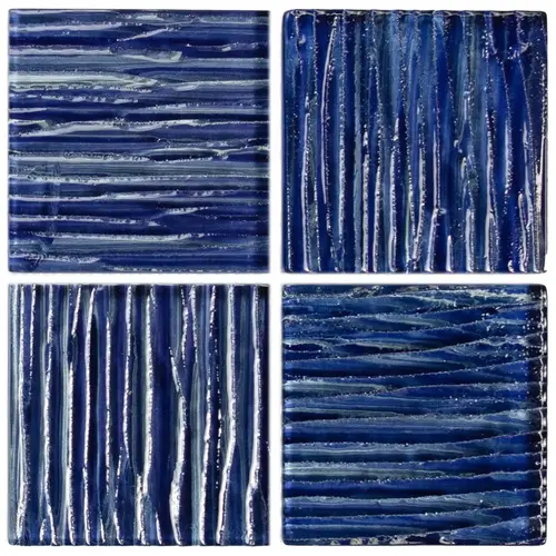 Tsunami Cobalt Blue 3 X 3 Tile