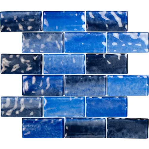 Tropical Rolling Sea 2 x 4 Tile