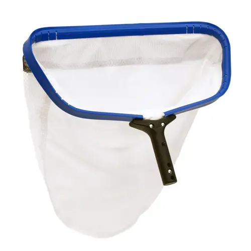18" Ultra-lite Leaf Rake With Silt Bag Mesh Net White 18" Ultra-lite Leaf Rake With Silt Bag Mesh Net White