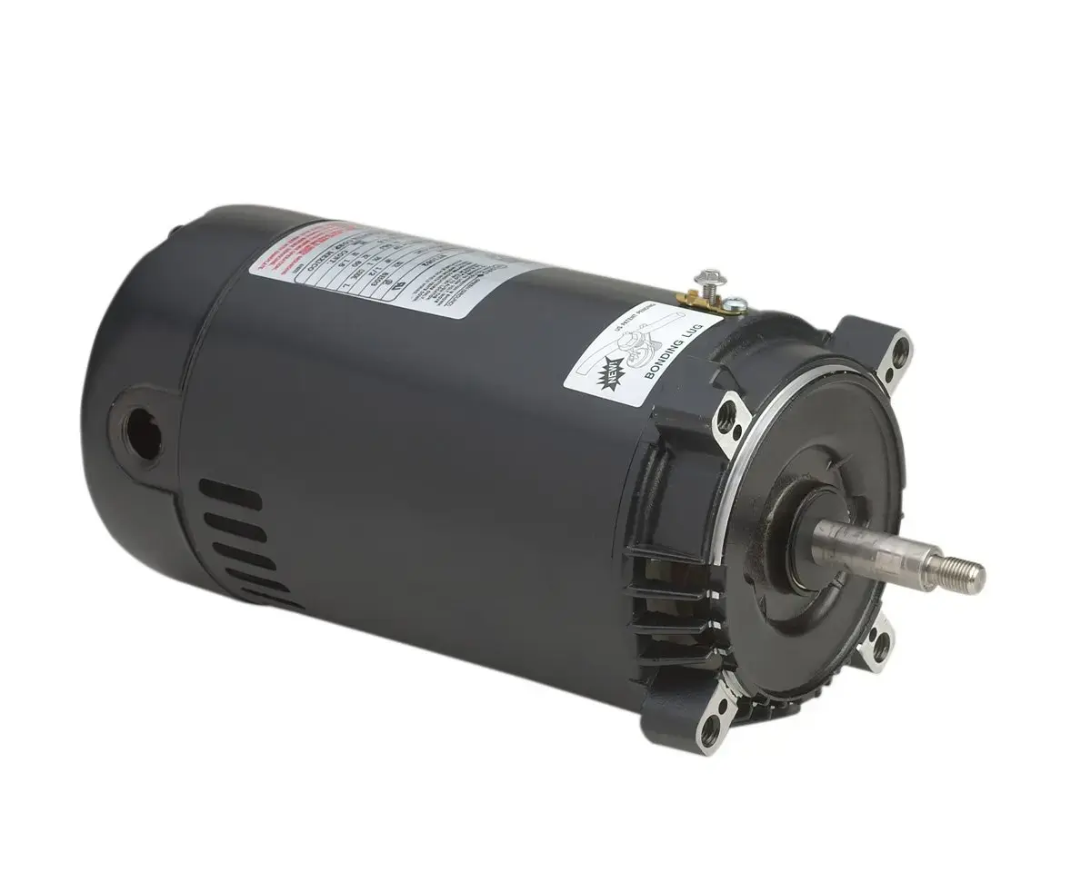 Century .75hp 115/230v Ur 56j Odp Threaded Motor Satin Black UST1072