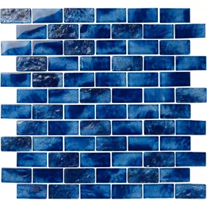 TileXpressions TX-SBV1X2 Sanibel Blue Velvet 1 X 2 Tile