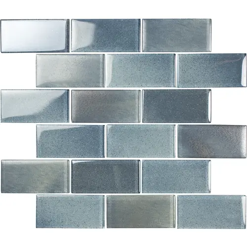 Mystic Grey Blue 2 x 4 Tile