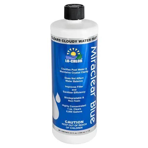 Miraclear Blue Liquid Clarifier - Quart Miraclear Blue Liquid Clarifier - Quart