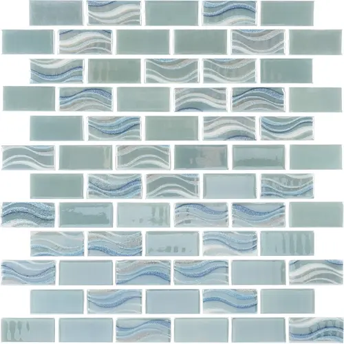 Serrano Glitter Light Blue 1 X 2 Tile Serrano Glitter Light Blue 1 X 2 Tile