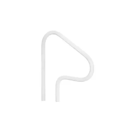 Figure-4 Grab Rail, White Figure-4 Grab Rail, White