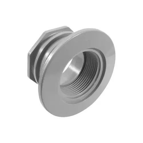 Gunite 1.5" FIP Pool Fitting, Med Gray