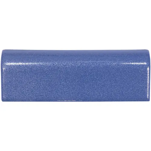 TILE 2X6 COLONIAL BLUE BULLNOSE MUDCAP SKID RESISTANT