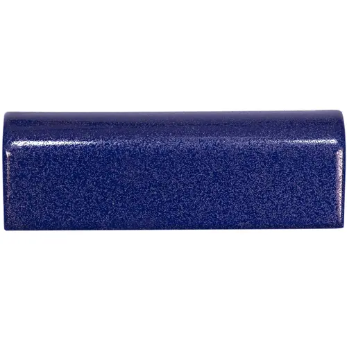 Tile 2X6 Cobalt Bullnose Mudcap, Skid Resistant