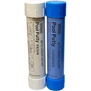 ATLAS MINERALS & CHEMICALS INC EPB-2-1 EPOXYBOND POOL PUTTY - EACH SET 1 BLUE & 1 WHITE EPOXYBOND POOL PUTTY