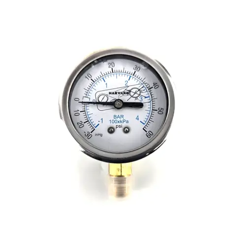 Vacuum Gauge 2.5" 0-30 Bar