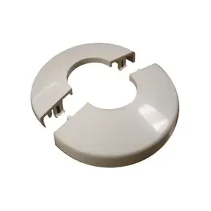 SNAP-TITE ESCUTCHEONS INC. ST197001 SNAP TITE SPLIT ESCUTCHEON - WHITE (ONE)
