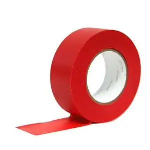 MDC PACKAGING, INC. TPE-234-J60 RED POLYETHYLENE TAPE 2inX60yd CLEAN RELEASE STUCCO TAPE