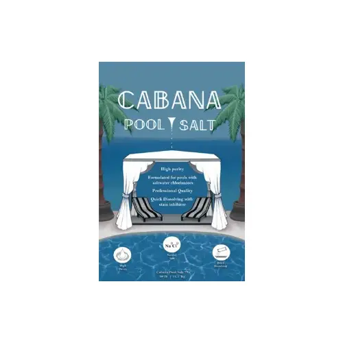 Cabana Pool Salt - 40lb Bag
