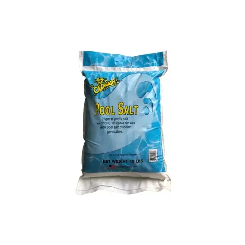 Big Splash Pool Salt - 40lb Bag Big Splash Pool Salt - 40lb Bag