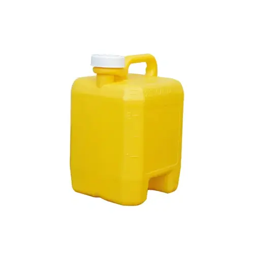 2.5GAL YELLOW JERRY JUG W/CAP 2.5GAL YELLOW JERRY JUG W/CAP