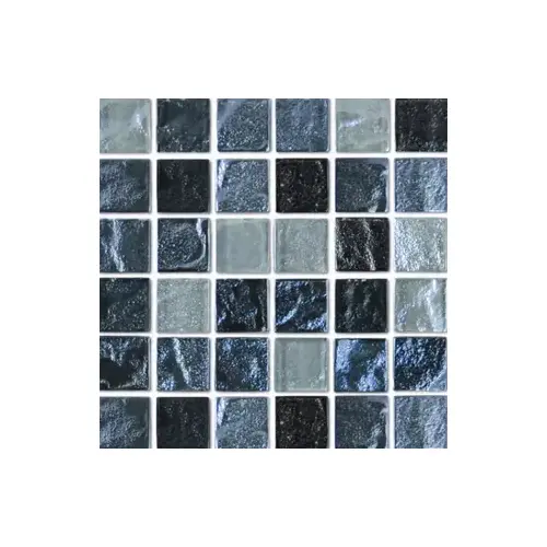 Ab-1113 Glass Mosaic 1x1 Aurora Borealis Magic Ab-1113 Glass Mosaic 1x1 Aurora Borealis Magic