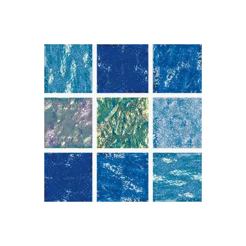 Ab-2212 Glass Mosaic 2x2 Aurora Borealis Mystic Ab-2212 Glass Mosaic 2x2 Aurora Borealis Mystic