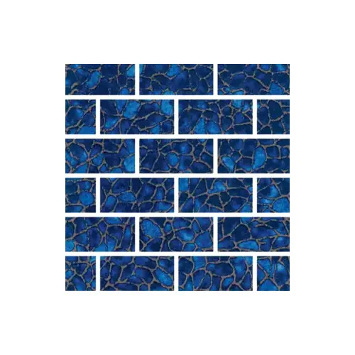 Timeless Blue Allure 1X2 Porcelain Tile