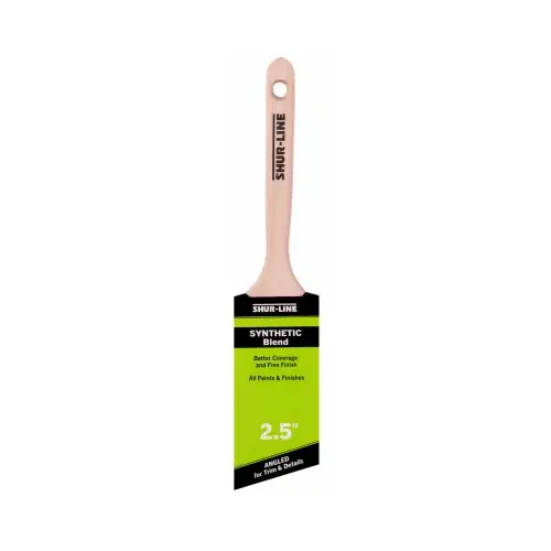 Better Angled Paint Brush, Synthetic Blend, 2.5 In. Better Angled Paint Brush, Synthetic Blend, 2.5 In.