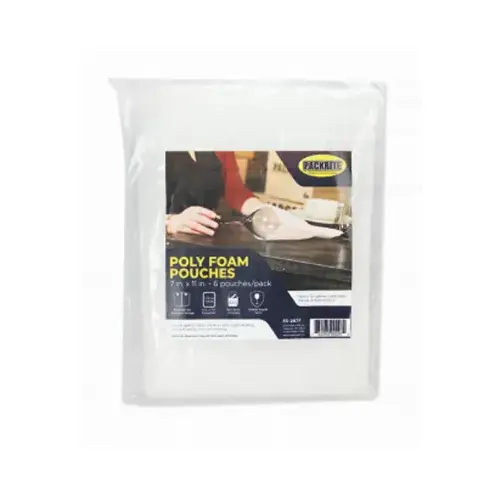 7x11.5 Foam Pouch   pack of 6