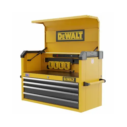 4-Drawer Tool Chest, Metal, 37 In.