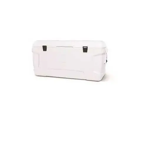 Igloo Marine Contour Series 00050074 Hard Cooler, 150 qt Cooler, Plastic, White, 7 days Ice Retention Igloo Marine Contour Series 00050074 Hard Cooler, 150 qt Cooler, Plastic, White, 7 days Ice Retention
