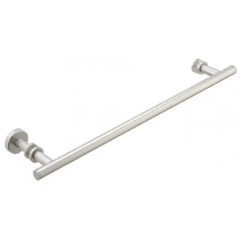 Counterpoint 24" c/c Towel Bar x Knob with Rosettes - Polished Chrome Counterpoint 24" c/c Towel Bar x Knob with Rosettes - Polished Chrome