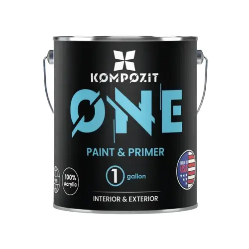 ONE Paint & Primer 100% Acrylic White 1 Gallon
