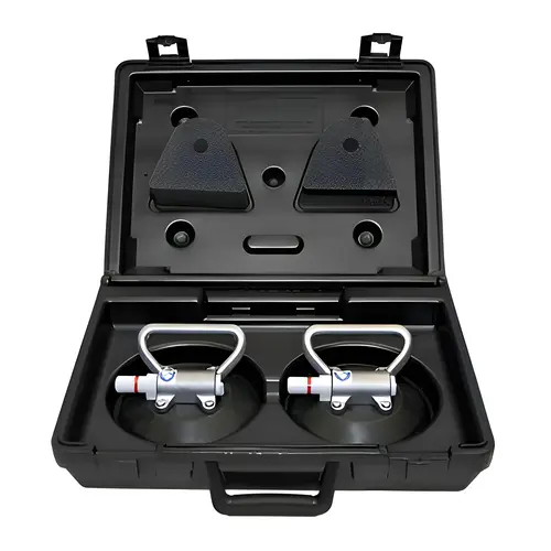 WPG TL6RH-91345 Two 6" Rigid-Handle Cups for Flat to Curved Surfaces Two 6" Rigid-Handle Cups for Flat to Curved Surfaces