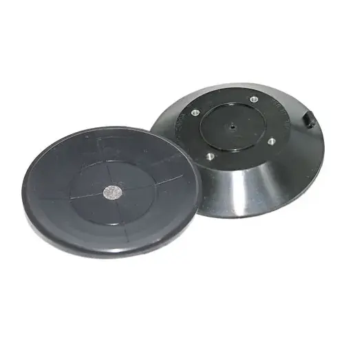 6" Vacuum Pad - for Curved Surfaces - Center-Feed - Standard Rubber - for Hand (& Mounting) Cups 6" Vacuum Pad - for Curved Surfaces - Center-Feed - Standard Rubber - for Hand (& Mounting) Cups