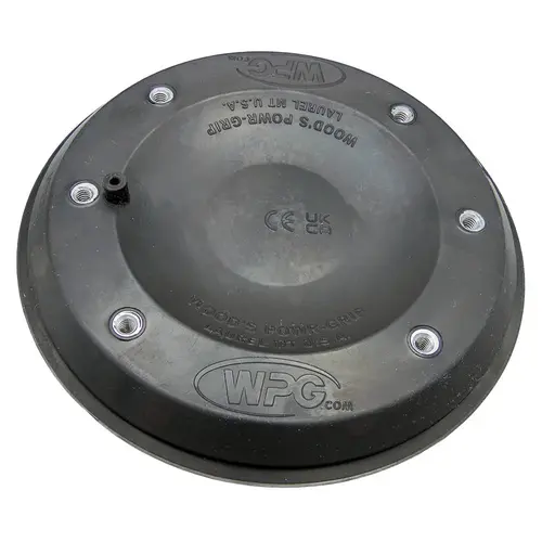 8" Vacuum Pad   Standard Rubber   with Screen