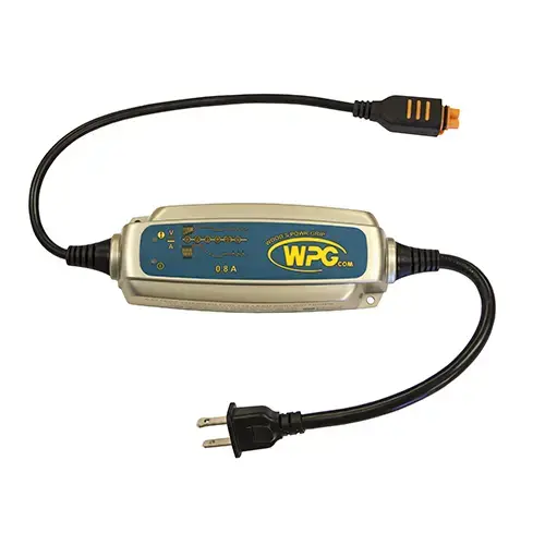 Battery Charger - 100-115v AC Input - 12v DC, 0.8 A Output Battery Charger - 100-115v AC Input - 12v DC, 0.8 A Output