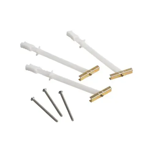 Non-Stud Grab Bar Anchor Mounting Kit pack of 3 Non-Stud Grab Bar Anchor Mounting Kit pack of 3