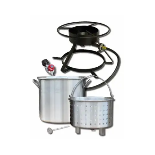 Outdoor Cooker, 54,000 BTU, 2 Qt. Aluminum Pot