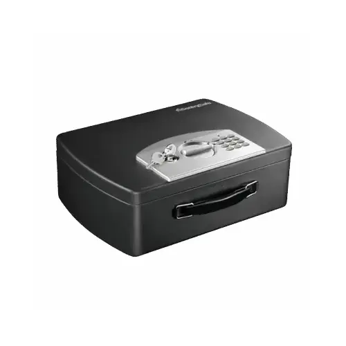 Electronic & Key Lock Steel Security Chest