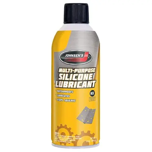 Johnsen's Silicone Spray 10oz Can Multi-Purpose Silcone Lubricant 12 In A Case Johnsen's Silicone Spray 10oz Can Multi-Purpose Silcone Lubricant 12 In A Case