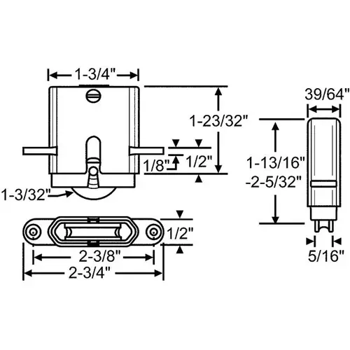 Patio Screen Door Roller Assy Patio Screen Door Roller Assy