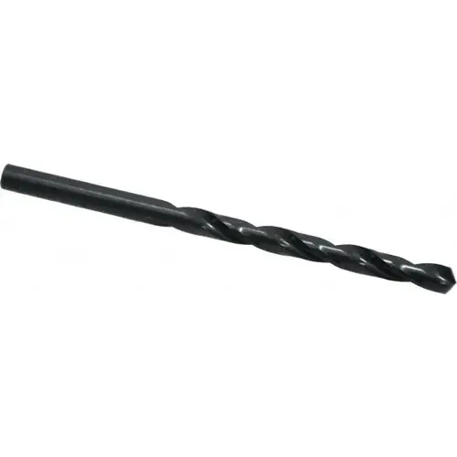 Mechanics Drill Bit: 7/32" Dia, 1180, High Speed Steel, Straight-Cylindrical Shank, Standard Point Oxide