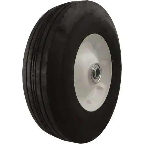 Semi-Pneumatic Caster Wheel: Rubber