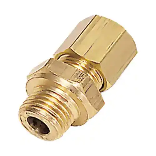 Compression Tube Connector: Compression x Metric Thread Compression Tube Connector: Compression x Metric Thread