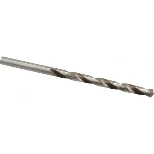 Mechanics Drill Bit: 3/16" Dia, 1180, High Speed Steel, Straight-Cylindrical Shank, Standard Point Bright/Uncoated Mechanics Drill Bit: 3/16" Dia, 1180, High Speed Steel, Straight-Cylindrical Shank, Standard Point Bright/Uncoated