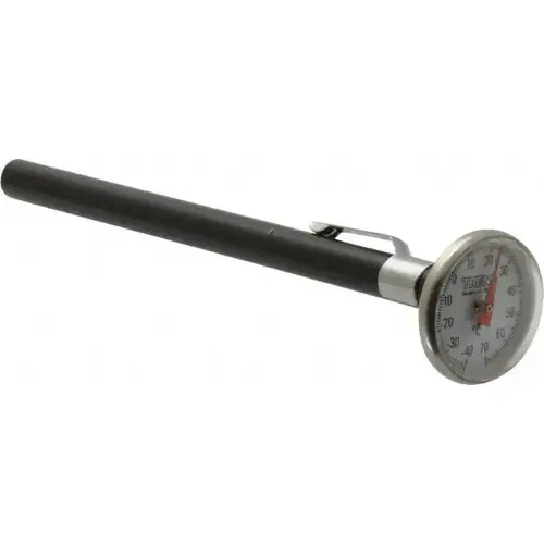 Bimetal Dial Thermometer: -40 to 70 degree C