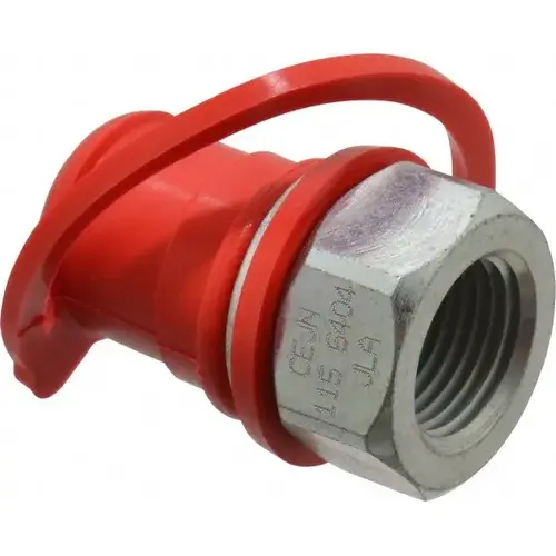 Hydraulic Hose Female Pipe Rigid Fitting: 115 mm, 3/8", 14,500 psi Hydraulic Hose Female Pipe Rigid Fitting: 115 mm, 3/8", 14,500 psi